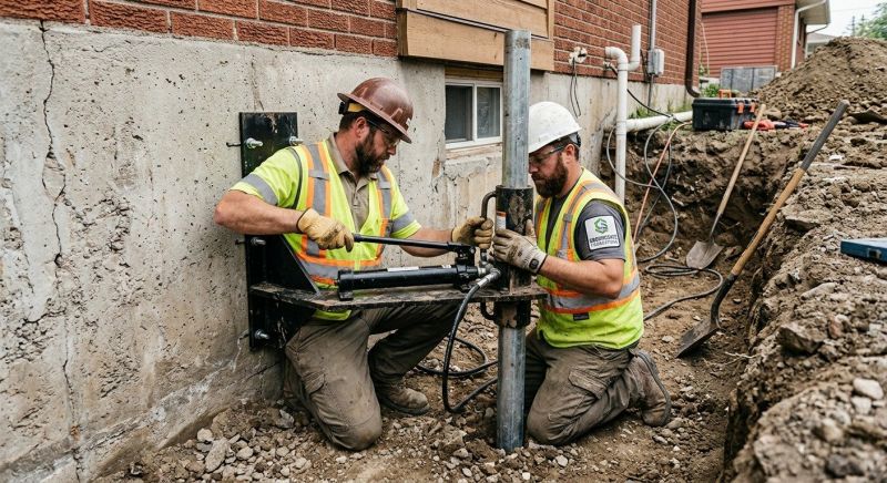 Settling Foundation Service in Jamaica Plain, MA