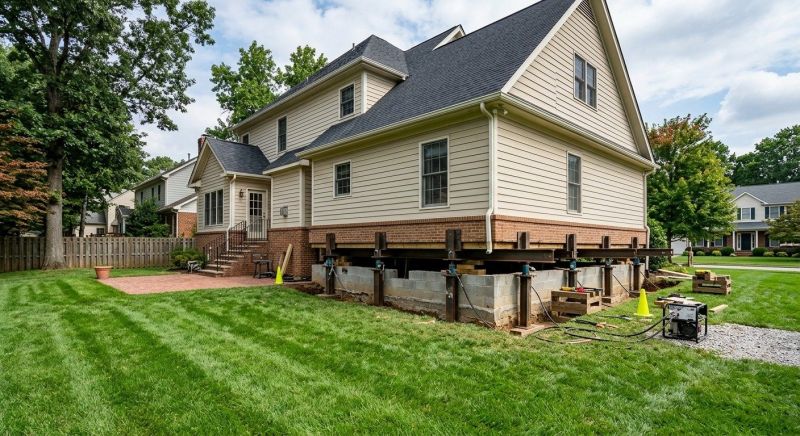 Settling Foundation Service in Quincy, MA
