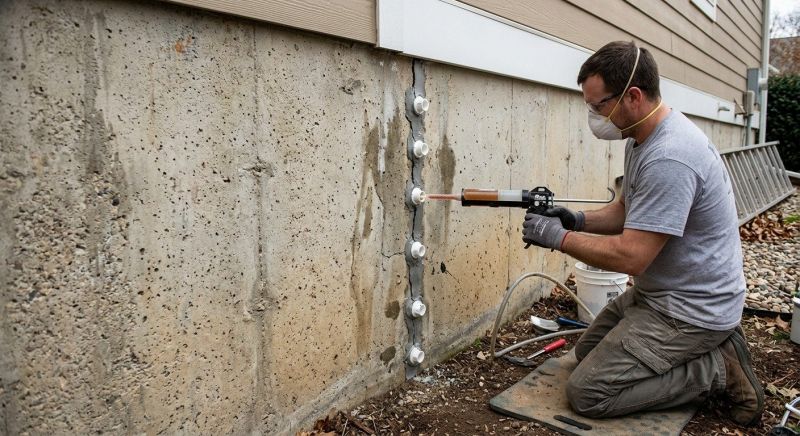 Structural Crack Repair in Marshfield, MA