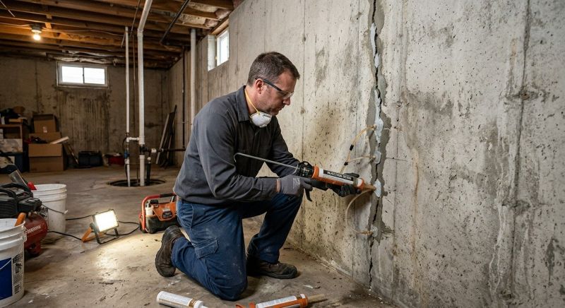 Structural Crack Repair in Marshfield, MA