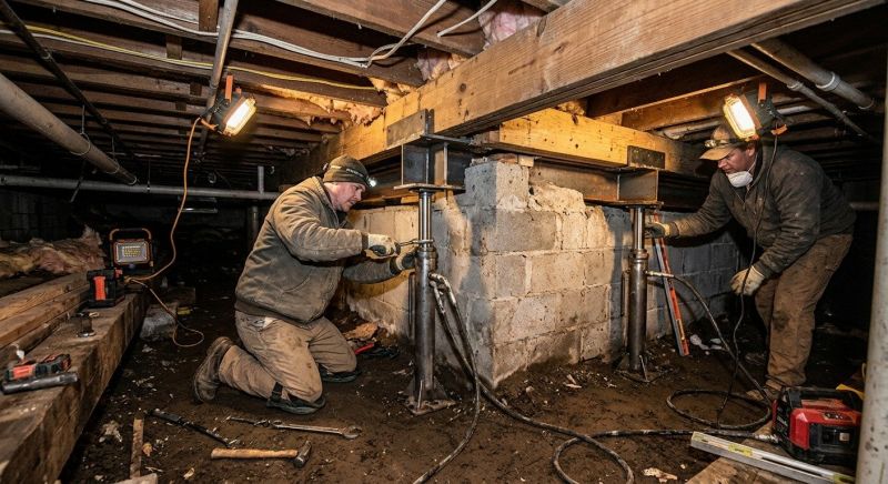 Structural Foundation Repair in Boston, MA