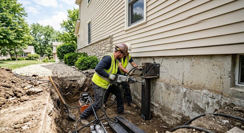 Structural Foundation Repair in Charlestown, MA