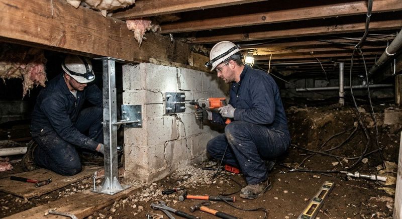 Structural Foundation Repair in Holbrook, MA