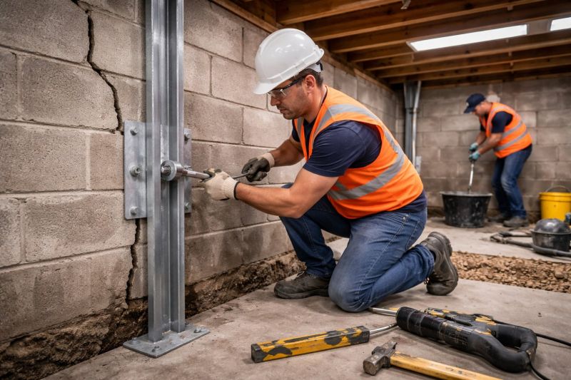 Structural Foundation Repair in Plymouth, MA