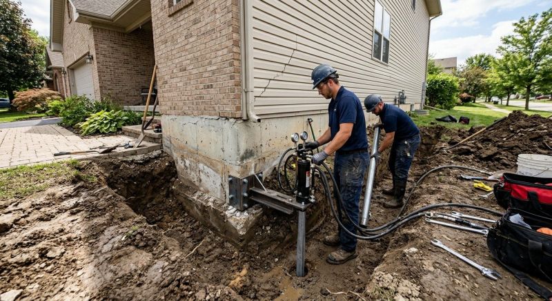 Settling Foundation Service in Weymouth, MA